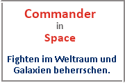 Online Spiele Lankreis Alb-Donau-Kreis - Sci-Fi - Commander in Space